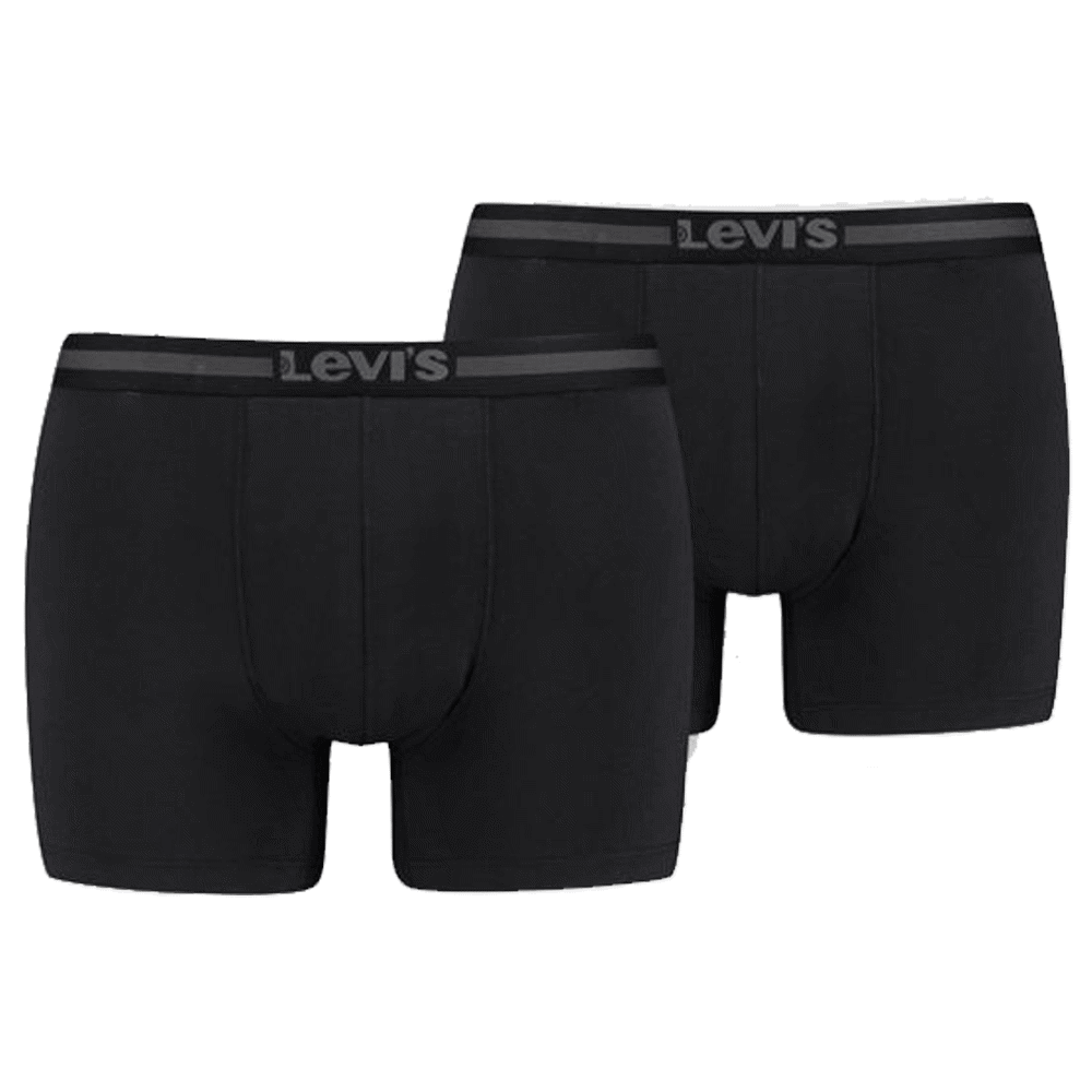Levi's Tencel Boxer Brief - 2 Pack - Black